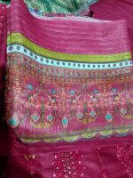 Women’s Pink Embroidered Eid Suit – Elegant Festive Party Wear - Image 3